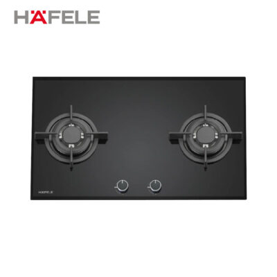 Hafele HC-GH80A2PUB 2-Burner Glass Cooker Hob