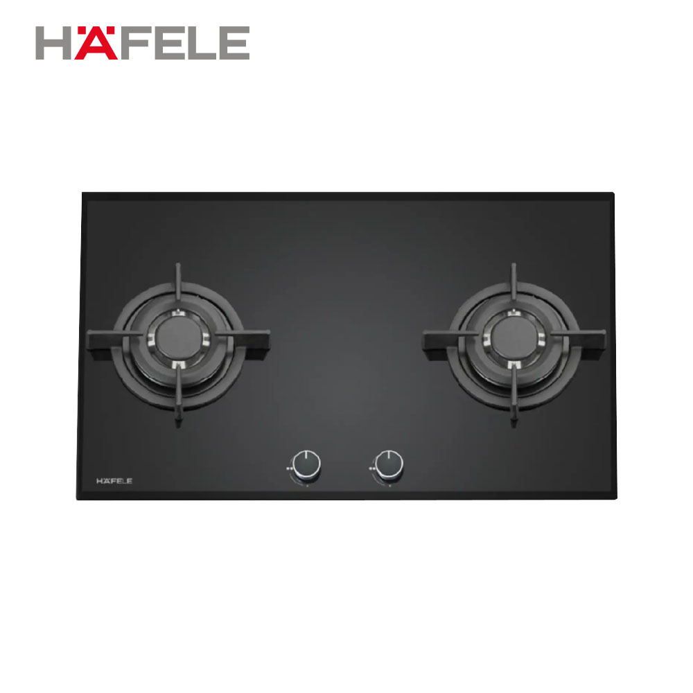 Hafele HC-GH80A2PUB 2-Burner Glass Cooker Hob Bacera