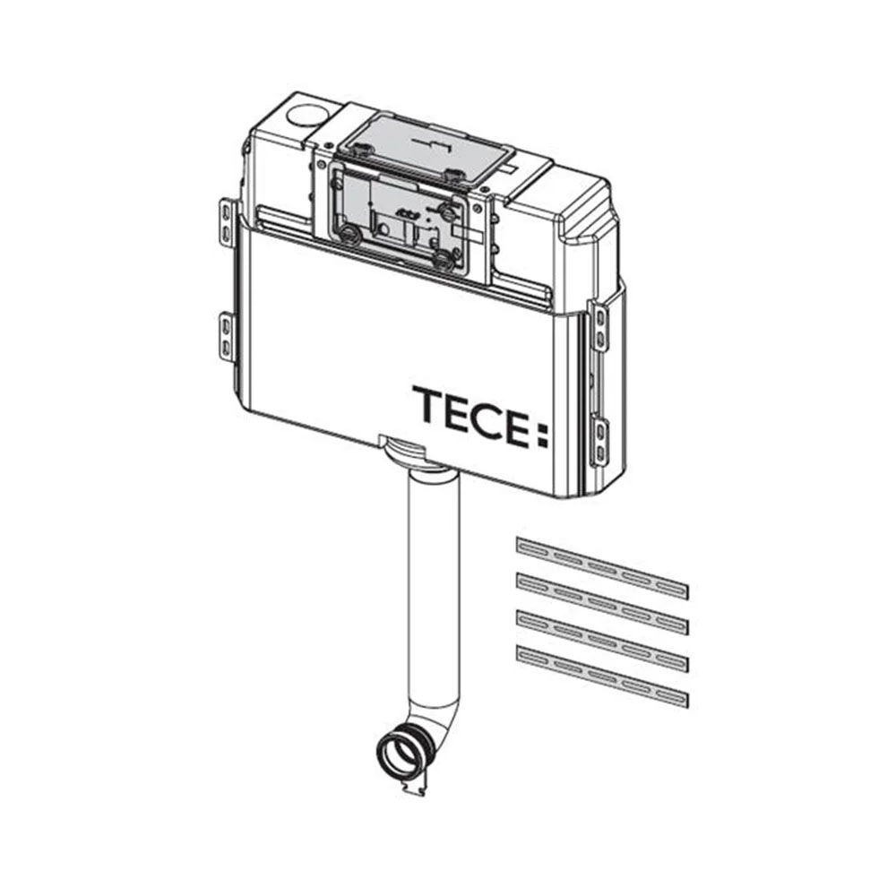TECE 9370223 TECE Uni Concealed Cistern Adjustable TECE 9370223 TECE Uni Concealed Cistern Adjustable