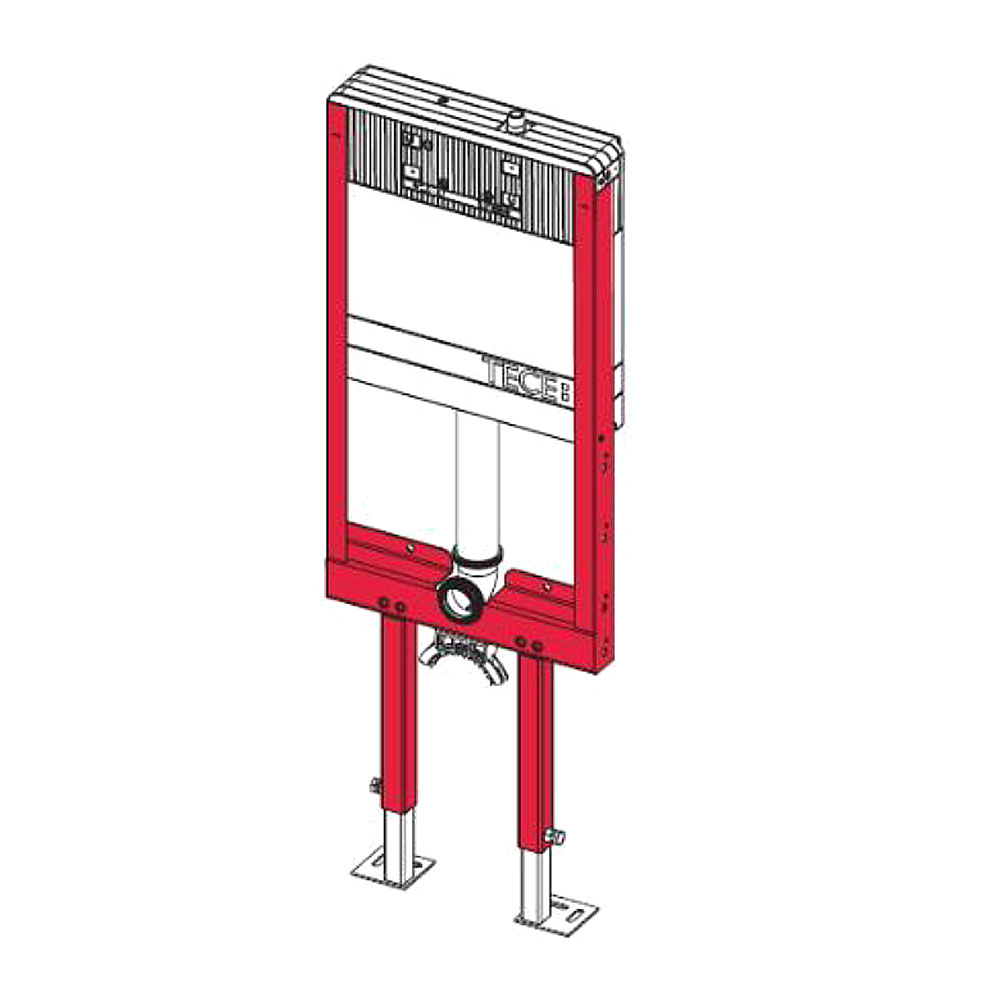TECE 9500100 TECEcompact Module Concealed Cistern 2 TECE 9300290 TECE Construct Toilet Module Concealed Cistern