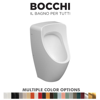 BOCCHI 1383 Taormina Arch Urinal with Back Water Inlet