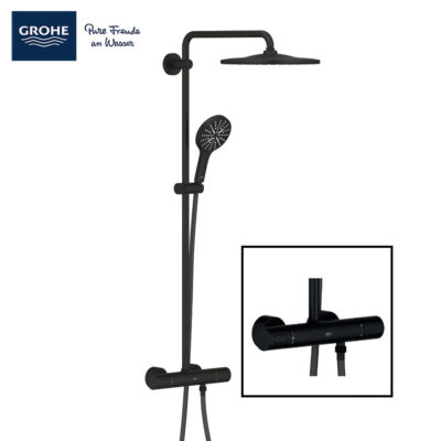 Grohe 22119KF0 Euphoria SmartActive 310 Duo Shower System with Thermostatic Shower Mixer