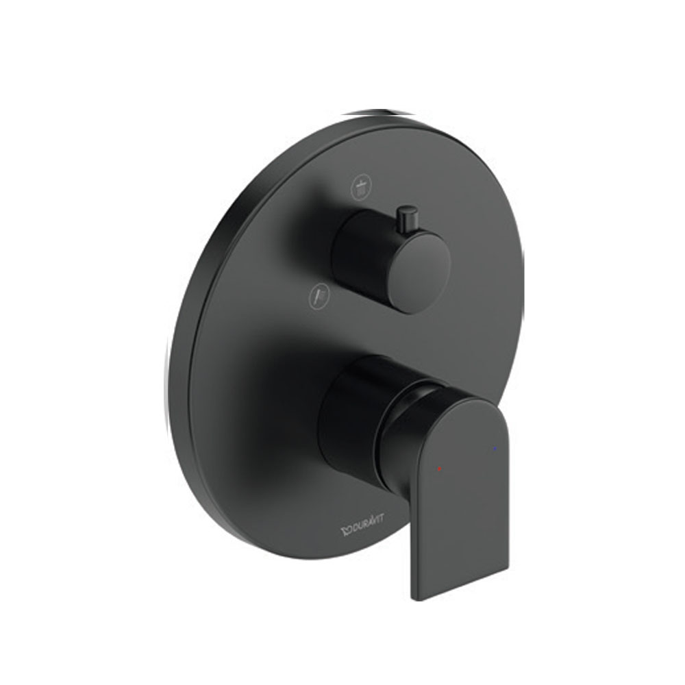 Duravit WAVE 421-0005-A46 Conceal Shower Mixer (Matt Black)