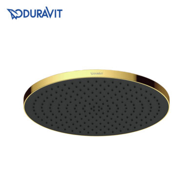 Duravit 066-0017-A34 Round Showerhead 230mm (Polished Gold)