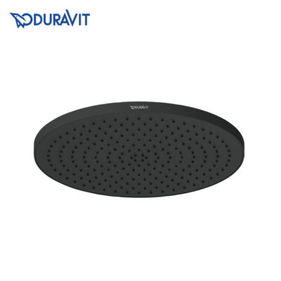Duravit 066-0017-A46 Round Showerhead 230mm (Matt Black)