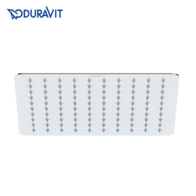Duravit 066-0031-A10 Stainless Steel Square Showerhead 300mm (Chrome)
