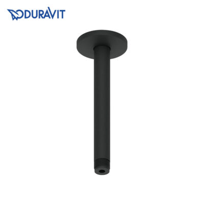 Duravit 067-0025-046 Ceiling-Mount Shower Arm 210mm (Matt Black)