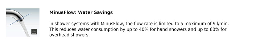 Duravit Thermostatic 2-Way Shower System Features 3