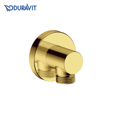 Duravit UV063-0008-034 Wall Union (Polished Gold)