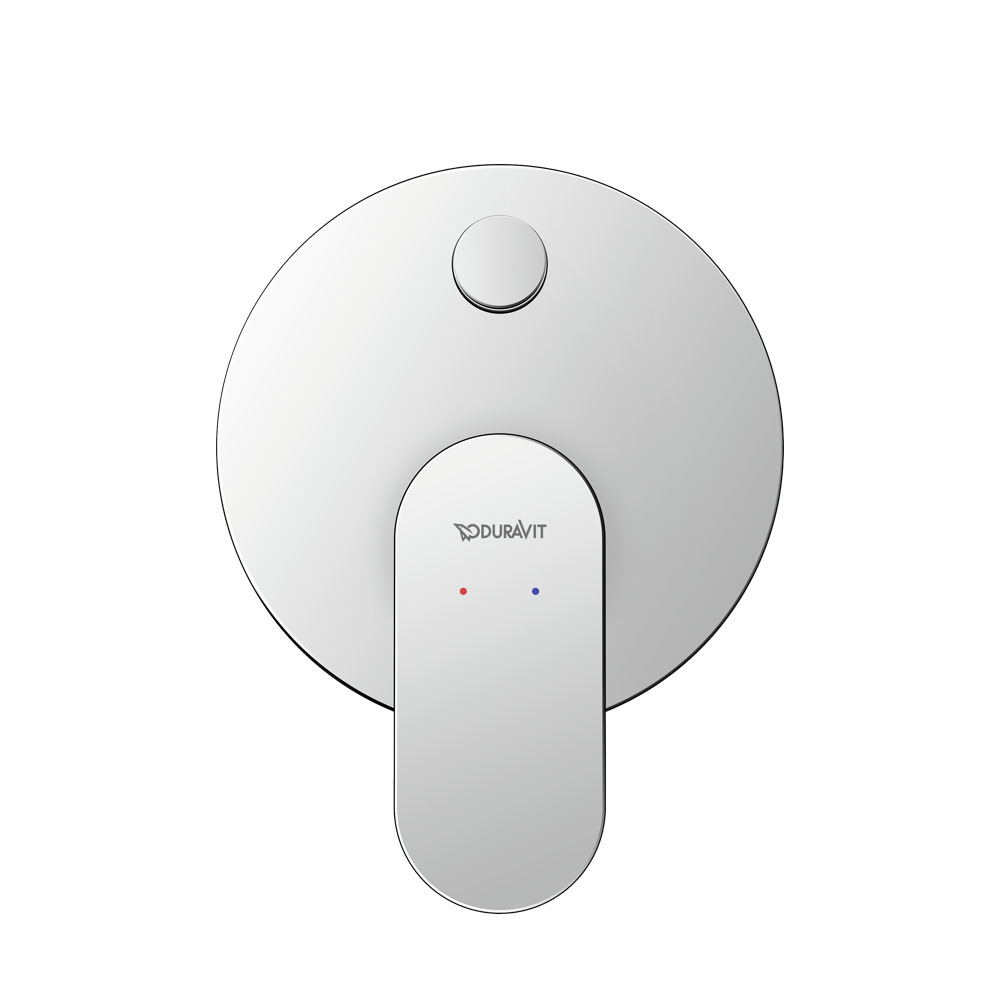 Duravit WAVE 421-0006-A10 Conceal Shower Mixer (Chrome)