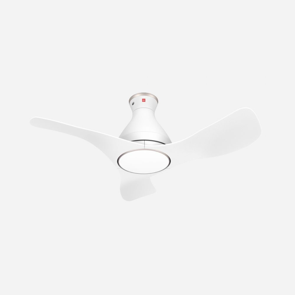 KDK-F40GP Wifi-Control DC Ceiling Fan with LED Light (White)