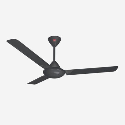 KDK-M60SG 3-Blades AC Ceiling Fan with Regulator Control (Black)