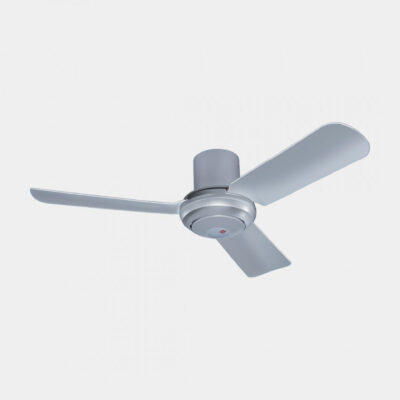 KDK R48SP 3-Blades Remote Control AC Ceiling Fan (Silver)