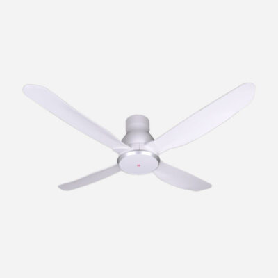 KDK W56WV 4-Blades Remote Control DC Ceiling Fan (White)
