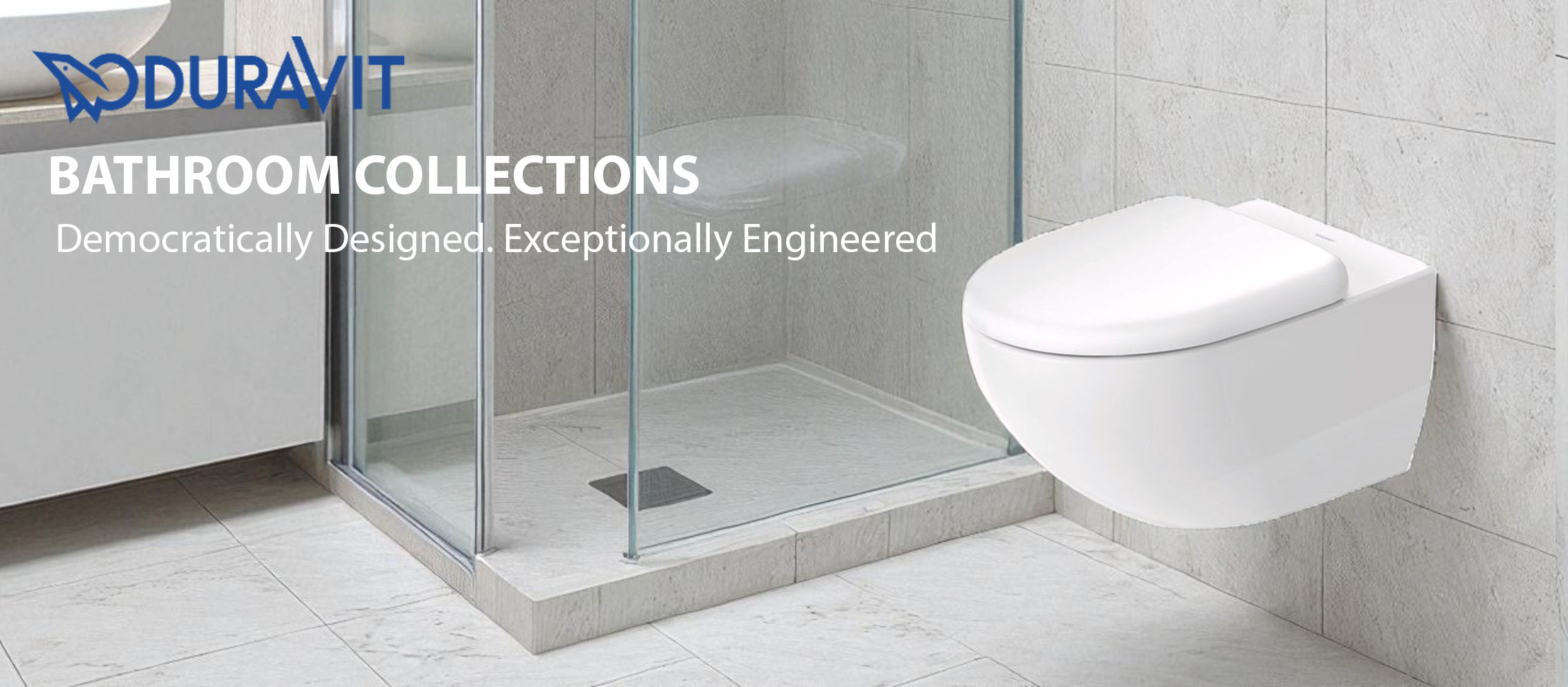 Duravit 254609 Wall Mounted Toilet Background