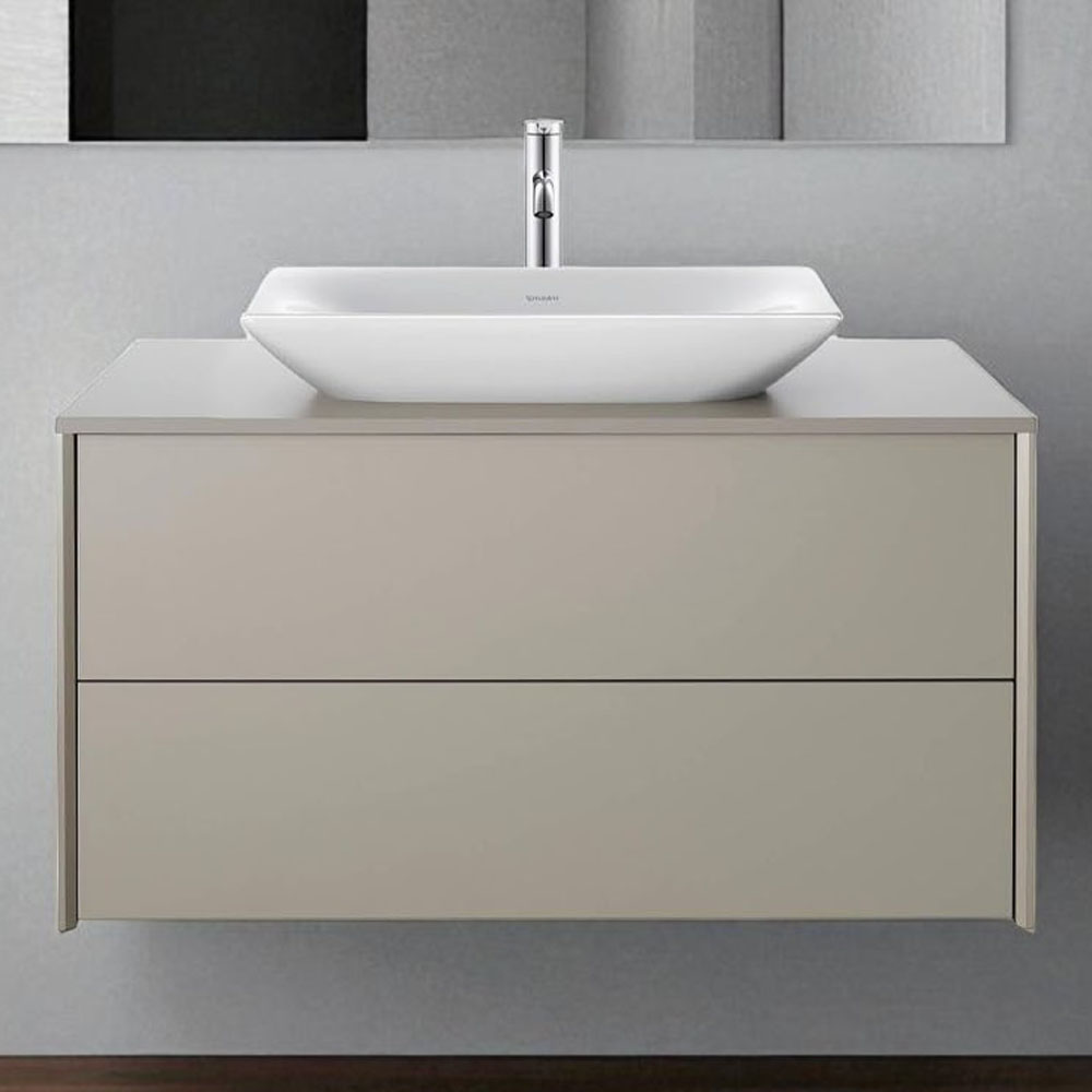 Duravit 235860 Viu Overcounter Ceramic Basin 2