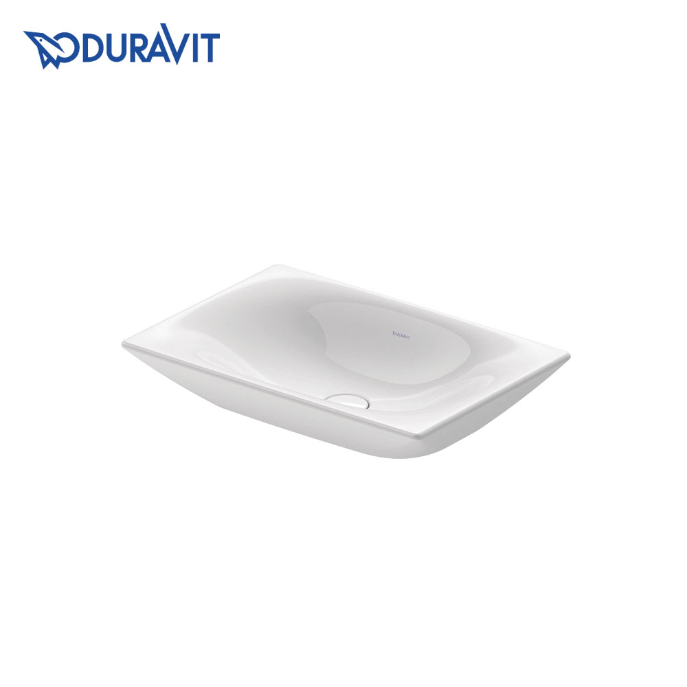 Duravit 235860 Viu Overcounter Ceramic Basin