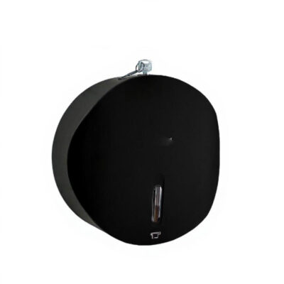 INT-E51019-Black Jumbo Roll Towel Dispenser (Black)
