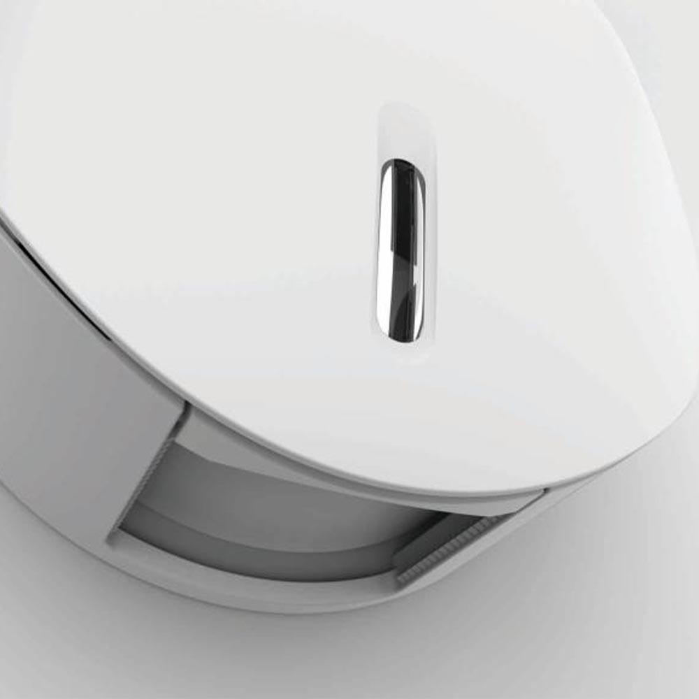 INT-E51019-White Jumbo Roll Towel Dispenser