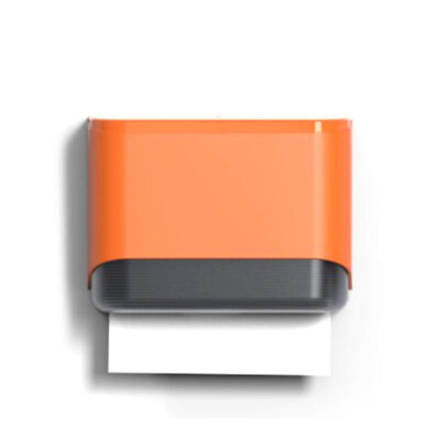 INT-E6012-Orange Square Tissue Dispenser (Orange)