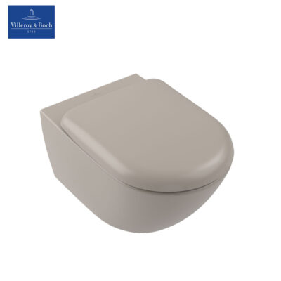 Villeroy-&-Boch-Antao-4674T0AM-+-8M67S1AM-Wall-Mounted-Toilet