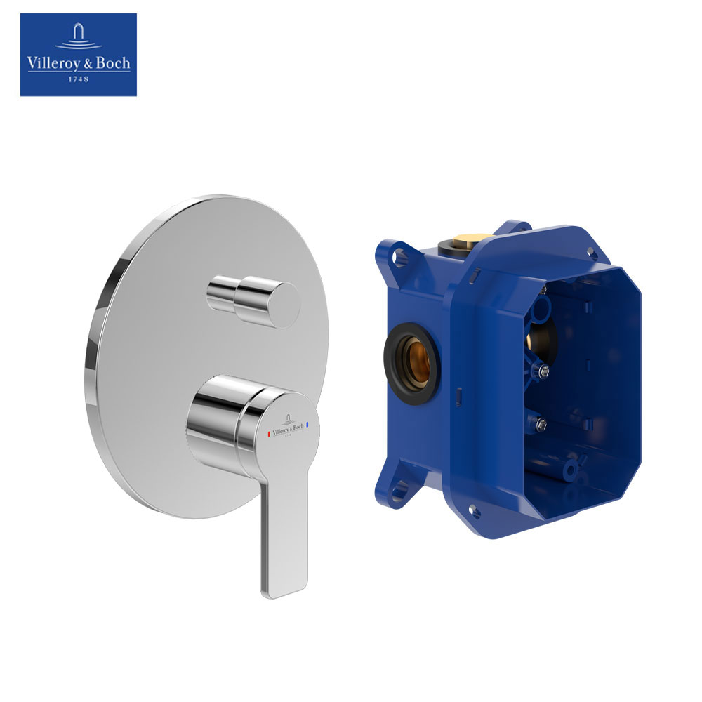 Villeroy-&-Boch-Architectura-TVS10335300061+TVS00035100000-Conceal-Bath-Mixer