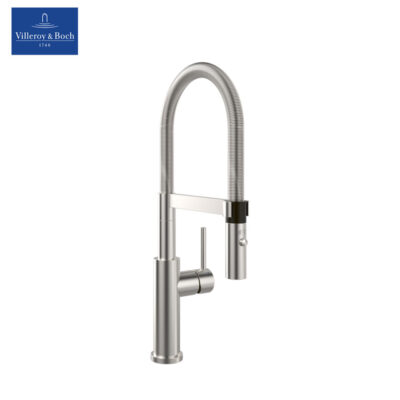 Villeroy-&-Boch-Steel-Expert-2.0-Sink-Mixer-(Stainless-Steel)