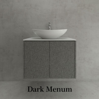 3001 Customized Aluminum Basin Cabinet (Dark Menum)