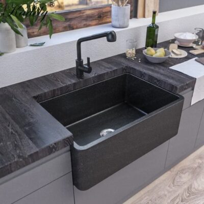 KS-LKW-8348L-Farmhouse-Quartz-Composite-Sink