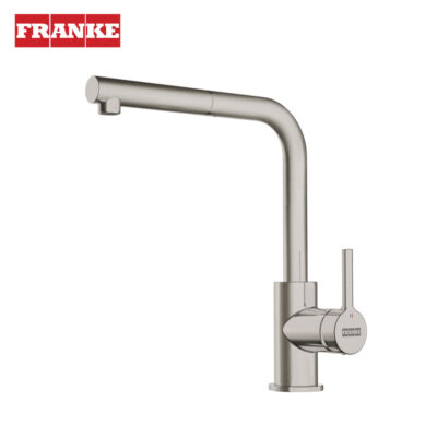 Franke-CT935C-Lina-L-Shape-Single-Lever-Kitchen-Sink-Mixer-with-Pull-Out-Spout-(Deco-Steel)