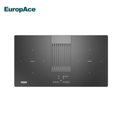 EuropeAce-EIH8782EBK-78cm-2-Zones-Induction-Hob-with-Downdraft-Hood
