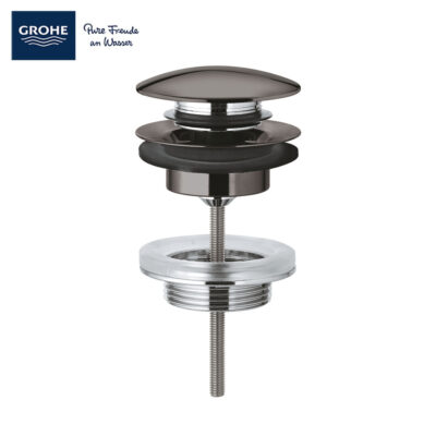 Grohe-65807A00-Basin-Waste-(Hard-Graphite)