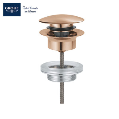 Grohe-65807DL0-Basin-Waste-(Brushed-Warm-Sunset)