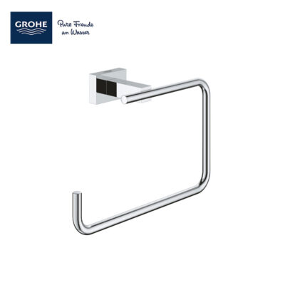 Grohe-Essentials-Cube-40510001-Towel-Ring