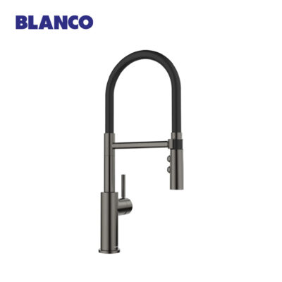 Blanco-CATRIS-S-Flexo-with-Flexible-Hose-(Satin-Dark-Steel)