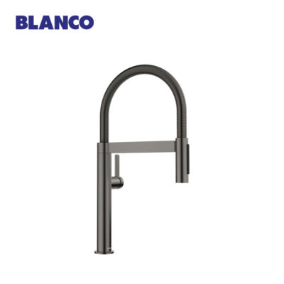 Blanco-Culina-S-II-Mini-Sink-Mixer-with-Flexible-Hose-(Satin-Dark-Steel)