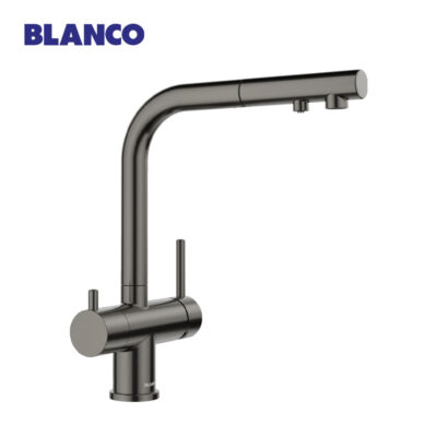 Blanco FONTAS-S II Filter Sink Mixer (Satin Dark Steel)