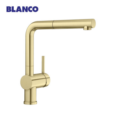 Blanco-LINUS-S-Pull-Out-Sink-Mixer-(PVD-Satin-Gold)