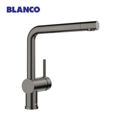 Blanco-LINUS-Sink-Mixer-(Satin-Dark-Steel)