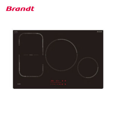 Brandt-BPI6804B-80cm-4-Zones-Anti-Scratch-HoriZone-Power-Management-Induction-Hob