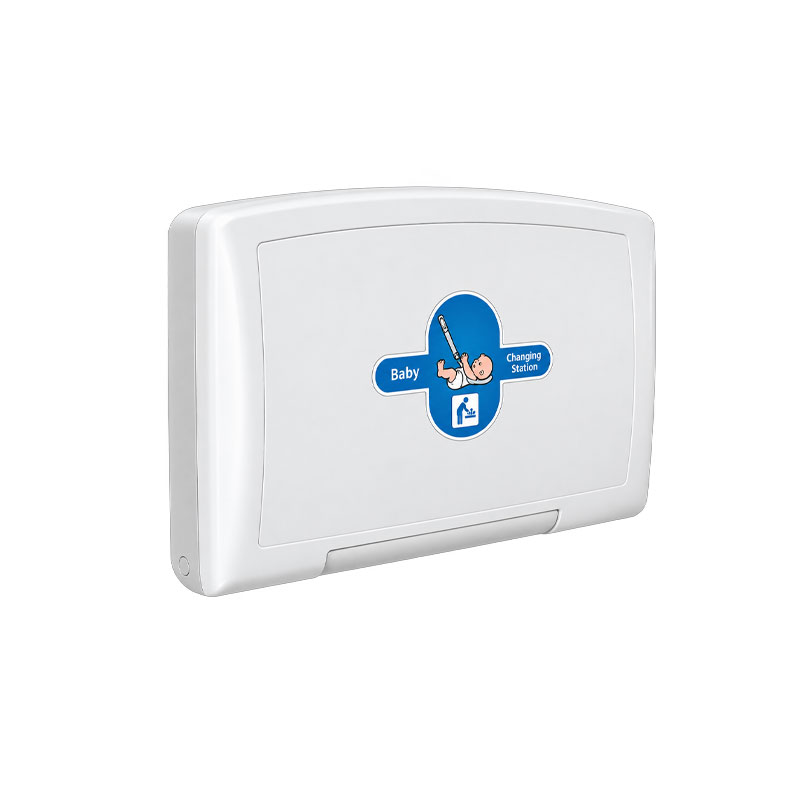 X1001-Commercial-Wall-Mounted-Horizontal-Baby-Diaper-Changing-Station-Portable-Closing