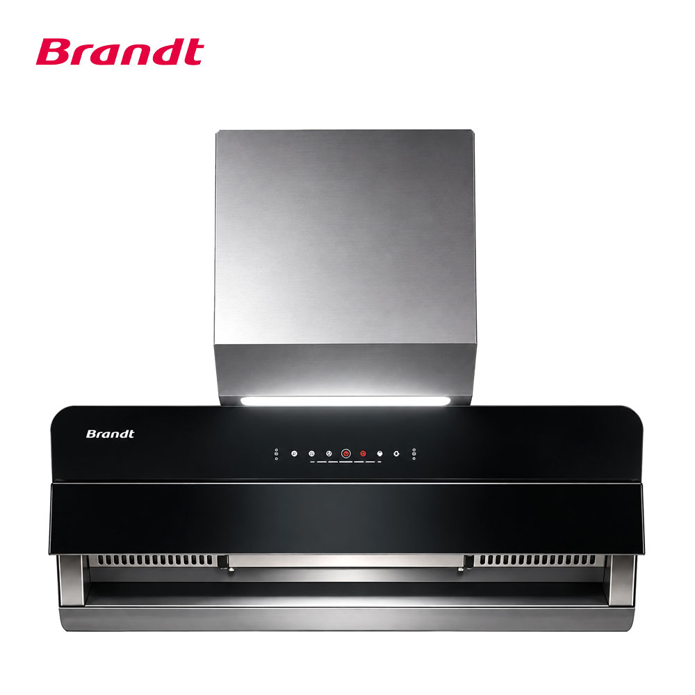 Brandt-BHS2590GM-90cm-Wall-Mount-Straight-Hood