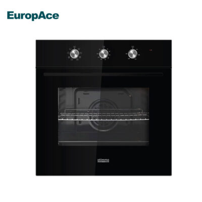 EuropAce-EBO3821DBK-60cm-82L-Built-In-Oven-(Mechanical-Knob)