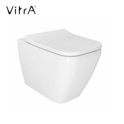 Vitra 7082B003-0075 + 191-003-R009 Integra Square Wall Hung WC